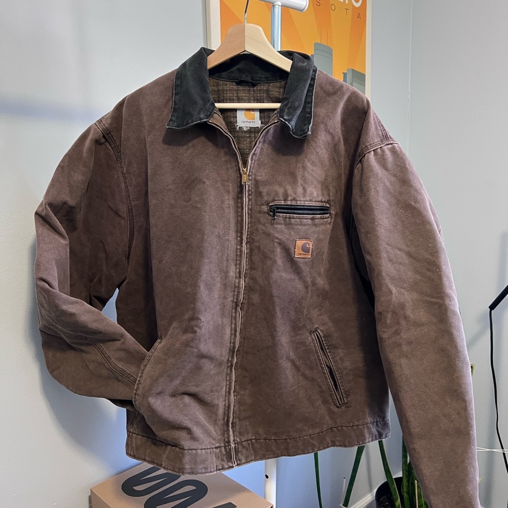 Vintage Carhartt Work Jacket, Mens 2XL